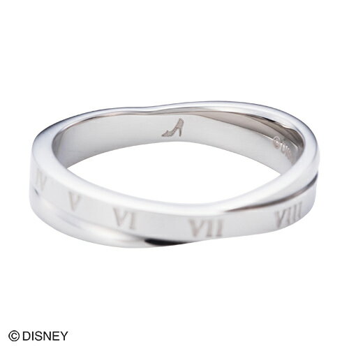 刻印無料 7〜21号『シンデレラ』 リング ディズニー Disney 指輪 DIST500SV white clover カップル