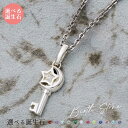 ネックレス シルバー925 サージカルステンレス316L 誕生石 アミュレット お守り 星 月 ハート 鍵 シルバー WSPD869SV white clove...