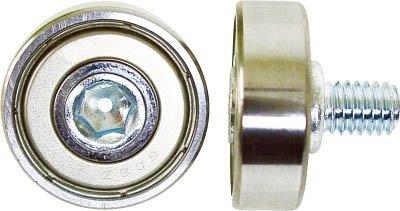 イースタン 六角溝ネジ付ベアリング 15ST6B1.5●JISベアリングに取付ねじをかしめたタイプですので、ねじとベアリングの緩みがありません。●各種搬送部分、機械設備など。●幅(mm):5●外径(mm):15●ベアリング:696ZZ●ローラーねじ寸法:M6×1.00●ねじ長さ(mm):8●ツバ厚(mm):1.5●六角穴(mm):2.5●角度M(°):-●寸法R(mm):-●質量(g):6●精度等級:JIS B 1514 0級●使用温度範囲:-40~140℃●六角穴ボルトタイプ●ベアリング:スチール●ボルト部:スチール(表面処理:三価メッキ)原産国:日本