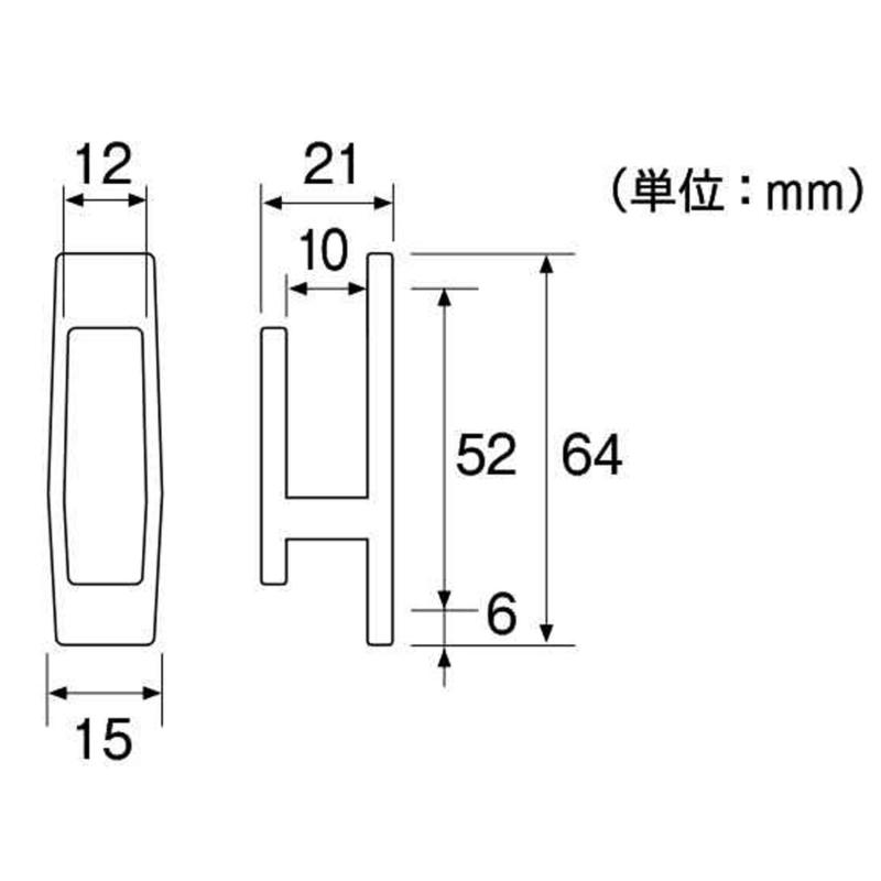 トーソー TOSO カーテンパーツ ふさかけ ロビン 2個1組 シルバー 製 200934