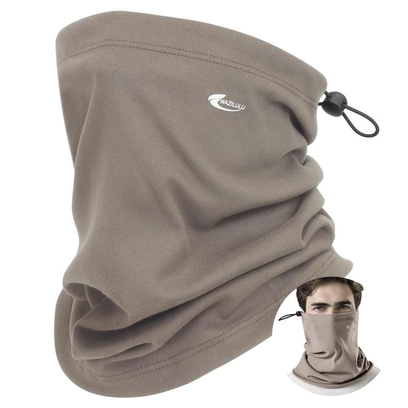 [Lavento] ネックウォーマー メンズ レディース 冬 防寒 【超極柔らか素材・息苦しくない】 ネックガード フェイスカバー 暖かい 伸縮性 調節コードつき 通勤・通学・自転車・バイク・登山・