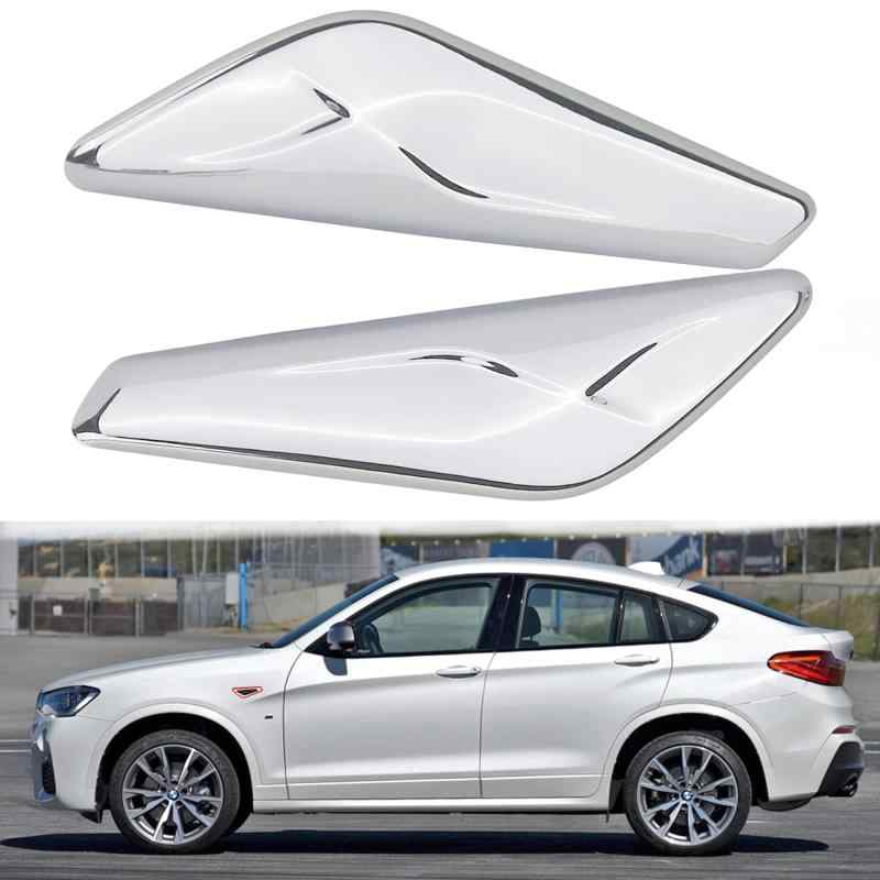 Rldym フロントフェンダー クロムフィニッシャー 右側と左側 BMW X3 F25 X4 F26 2013 - 2017 年 OEM 51..