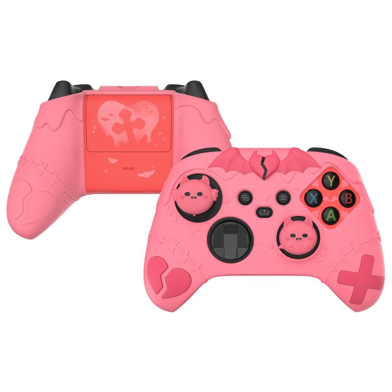 PlayVital Gothic Imp Series Xbox Series X &amp; Sコントローラー対応用可愛いシリコンカバー、滑り止めグリップシリコンカバー、Xbox Coreコントローラー対応用シリコン保護カバー、プロテクトカバー