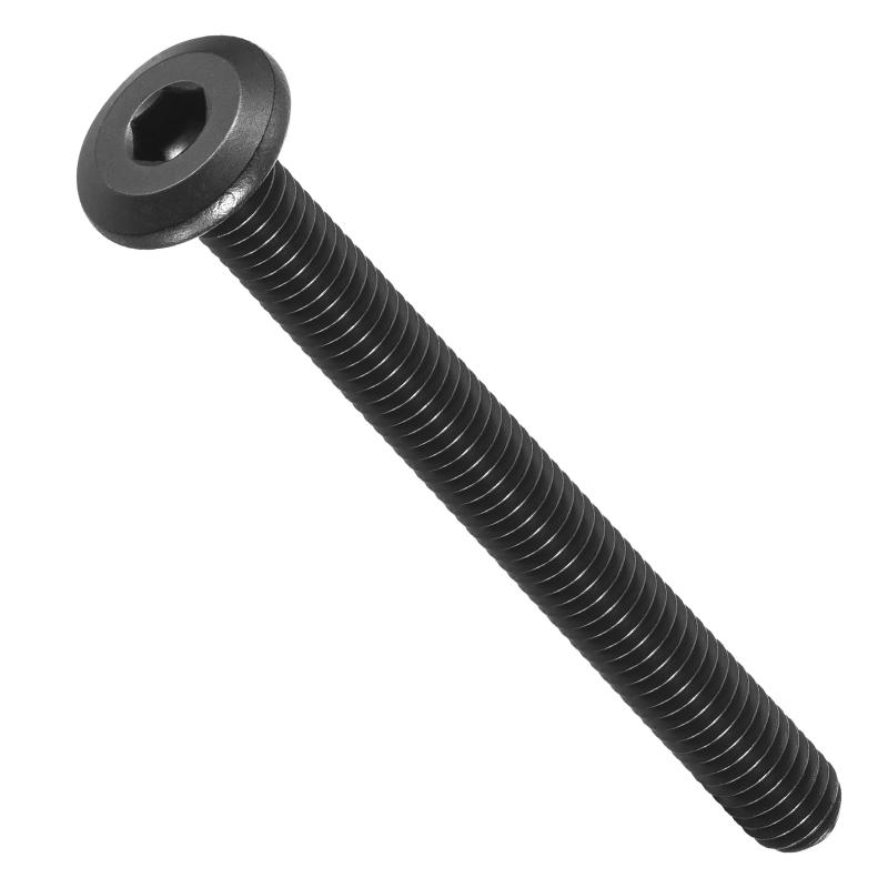 樂天商城 - METALLIXITY フラットヘッド六角ソケットキャップボルト(M6-1x60) 12個、304ステンレス鋼六角ソケット家具ボルトねじ - 家具木工プロジェクト用、黒