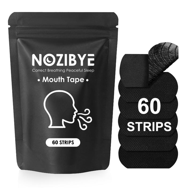 Nozibye 口閉じテープ いびき防止テープ 口呼吸防止テープ（60枚入り）