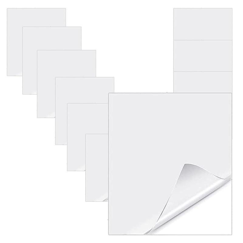 HUIKKJP ビニール補修用テープ 10 枚セット 7×7cm プールパッチ 完全透明 自己接着 TPU 高弾性 防水 プール/浮き輪/エアマット 穴修理 空気漏れ・水漏れ防止