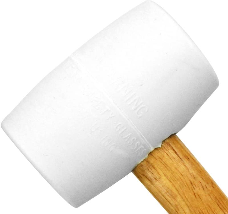 White marketのSK11(エスケー11) 白ゴムハンマー 組立作業・室内装飾・板金作業 1/2LBS｜アングル3