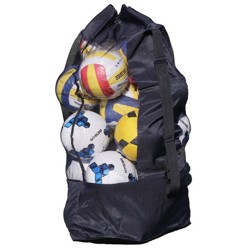 大きいサイズ バスケットボールバッグ 15-20個入れ サッカー ボールバッグ アウトドア 収納バッグ ボールケース 大容量 部活 学校 スポーツバッグ メッシュ 通気性 肩掛け 学生 ショルダース