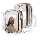 360度防水設計 Recoppa コンパチブル Apple Watch ケース 40mm キラキラ アップルウォッチカバー 防水ケース Series 6 5 4...
