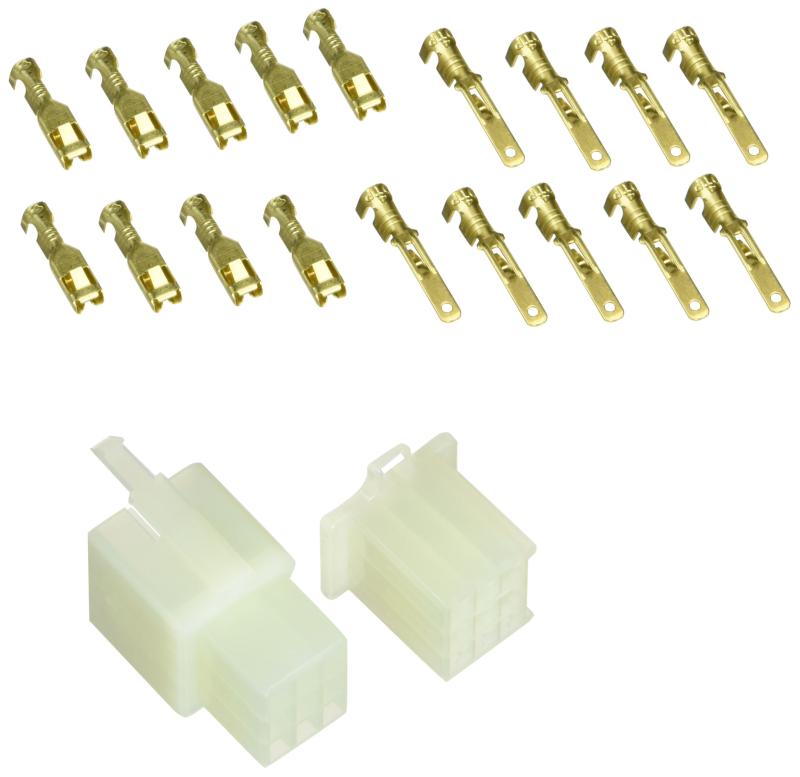 キタコ(KITACO) コネクターセット 110型/9極(オス/メス)/1セット 汎用 0900-755-02004