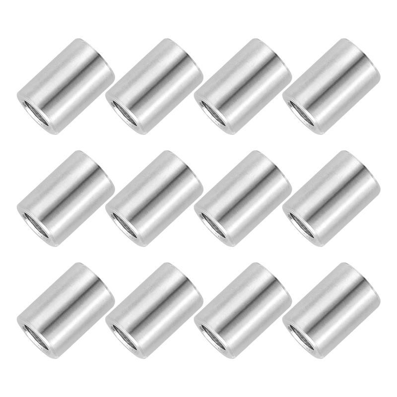PATIKIL 12個 スペーサー ステンレス M6 内径6 mm x 外径10 mm x 高さ14 mm 304ステンレス製 (ねじ切りなし) 丸型スペーサー ブッシング スタンドオフ ネジ ボルトこのスペーサーは耐久性のある304ステンレススチール製で、既存の設定とシームレスに統合するために設計されたねじ外部円形ブッシングを備えており、コンポーネントと回転アプリケーション用のベアリング面との間に堅固なスペースを提供します。このステンレススチールスペーサーは、高温、高圧、高腐食性の圧力、バルブ、シリンダーヘッドのシール部品、自動車、鉄鋼製造所、化学装置、エンジニアリング機械などの産業で広く使用されます。サイズ：6 x 10 x 14mm；カラー：シルバー；素材：304ステンレススチール；パッケージに含まれるもの：12個 x メタルスペーサー。ステンレス304スペーサーは硬質で、良好な導電性と熱伝導性を持ち、高耐圧性、高耐熱性、耐腐食性の特性も備えています。さまざまなサイズと仕様のガスケットを取り揃えており、お客様のニーズに応じてご利用いただけます。購入前に必要なサイズをご確認ください。メタルスペーサーは非常に使いやすく、ネジやボルトと一緒に使用できます。適切なネジ径に取り付けるだけで、締め付けられたときに適切なスペースを提供し、負荷を均等に分散させます。ご注文前にサイズをご確認ください。手動測定のため、1-2mmの誤差が生じる場合があります。