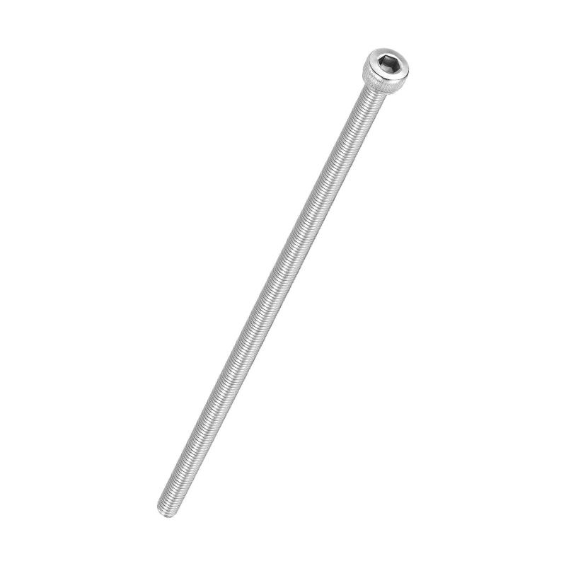 Kozelo 六角穴付きボルト 六角ボルト4個 ソケットヘッドキャップスクリュー [M4-0.7 x 120mm] 304ステンレススチール フルスレッドアレンソケットドライブ 電気モーター 3Dプリントファンエンジン
