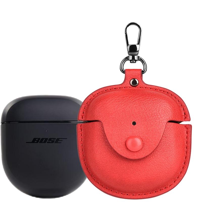 UIUIKA Bose QuietComfort Ultra Earbuds/Earbuds II 用 ケース Bose QuietComfort Ultra Earbuds ケース本革 PU革 Bose QuietComfort Earbuds II