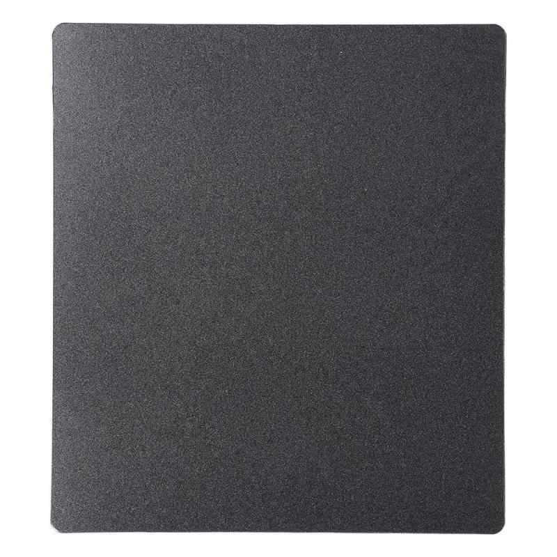 18 inches - 20 inches - オーム電機PCGEAR マウスパッド 超薄タイプ0.5mm 薄型 ブラック PC-SMP02 01-0768 OHM
