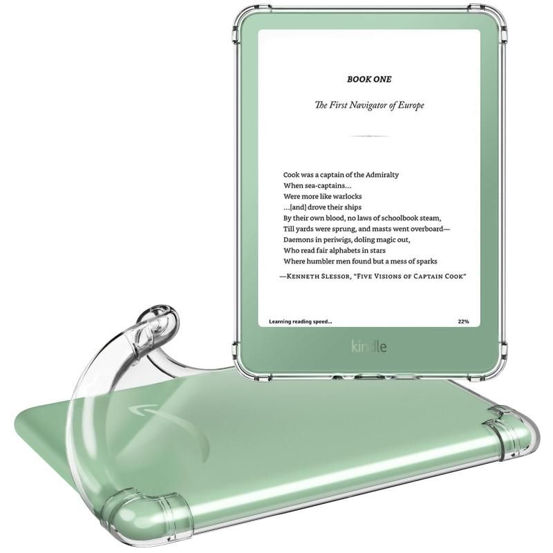 MoKo Kindle 第11世代 2024/2022 6インチ用 ケース Kindle 2024/2022 カバー キンドル第11世代 TPU製 ソフト 四角特別保護 軽量 薄型 耐衝撃 シンプル 傷つき防止 取付簡単