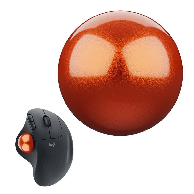 LAZIRO 34mm 交換用トラックボール - PERIMICE-517/717/520/720、ロジクール M575/M570、エレコムのマウスと互換性有