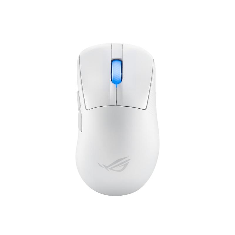 Rakuten - 【】ASUS ゲーミングマウス ROG Keris II Ace / 54g軽量設計 / ワイヤレス / 最大8000Hz ポーリングレート/左右非対称エルゴノミクス形状 / 42K DPI オプティカルセンサー / 107時間のバッテ