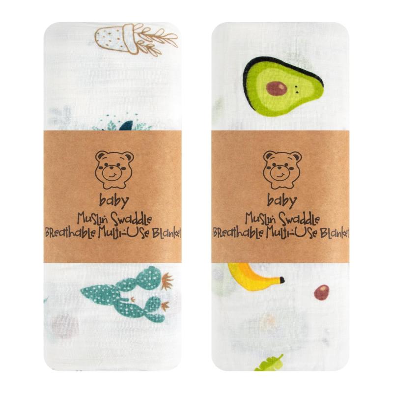 おくるみ ベビーブランケット ガーゼ スワドル バスタオル 授乳ケープ 赤ちゃん毛布 プレイマット布団 ..