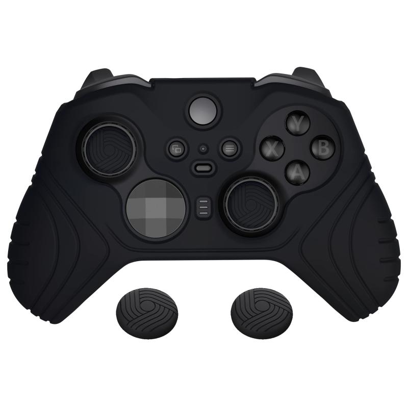 PlayVital Xbox Elite Wireless Controller Series 2 Coreに対応用保護カバー、ソフトラバースキンやサムスティックキャップカバー付き