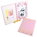ナカバヤシ(Nakabayashi) 命名書ファイル/命名書台紙(命名用紙2枚付き)IT-KM-ME-02 ピンク(4)