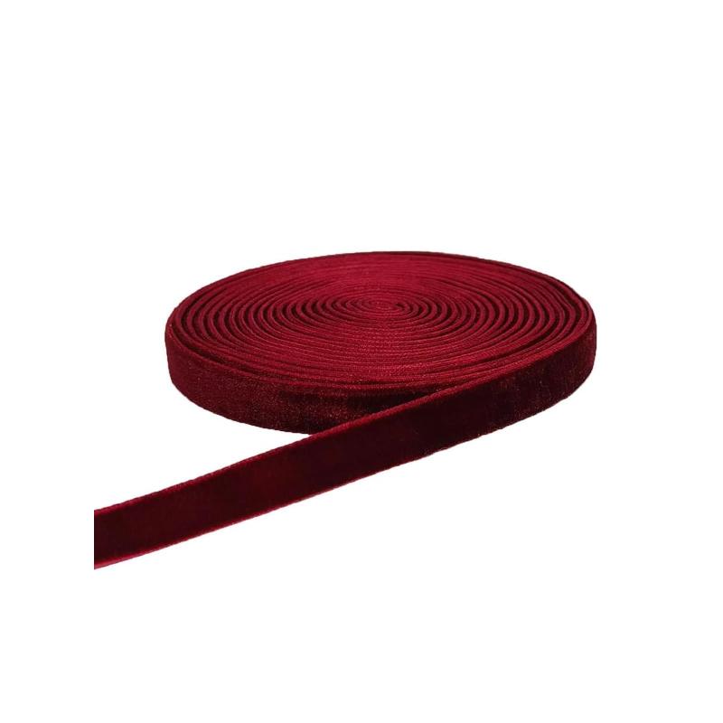 Ribbon - Tianying 片面 ベルベットリボン 10ヤード 約9.1m 手芸 リボン