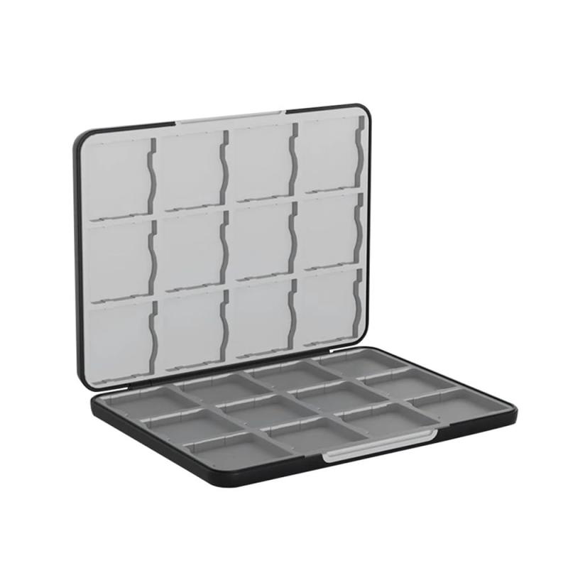 Rakuten - Mikankawa 3DSカセット収納ケース 全24枚収納 3DSソフトケース 3DSゲームカードケース 耐衝撃 つぶれ防止 軽量 コンパクト 携帯しやすい