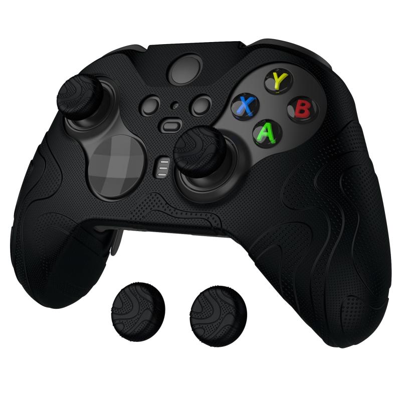 PlayVital Mountain Rangeエディション Xbox Elite Wireless Controller Series 2 &amp; Elite Series 2 Core対応用シリコンカバー、滑り止め加工付き＆サムグリップ付属してい