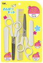 Kai 貝印 サンパツセット カット&スキハサミ&クシのセット キャップ付き(4)