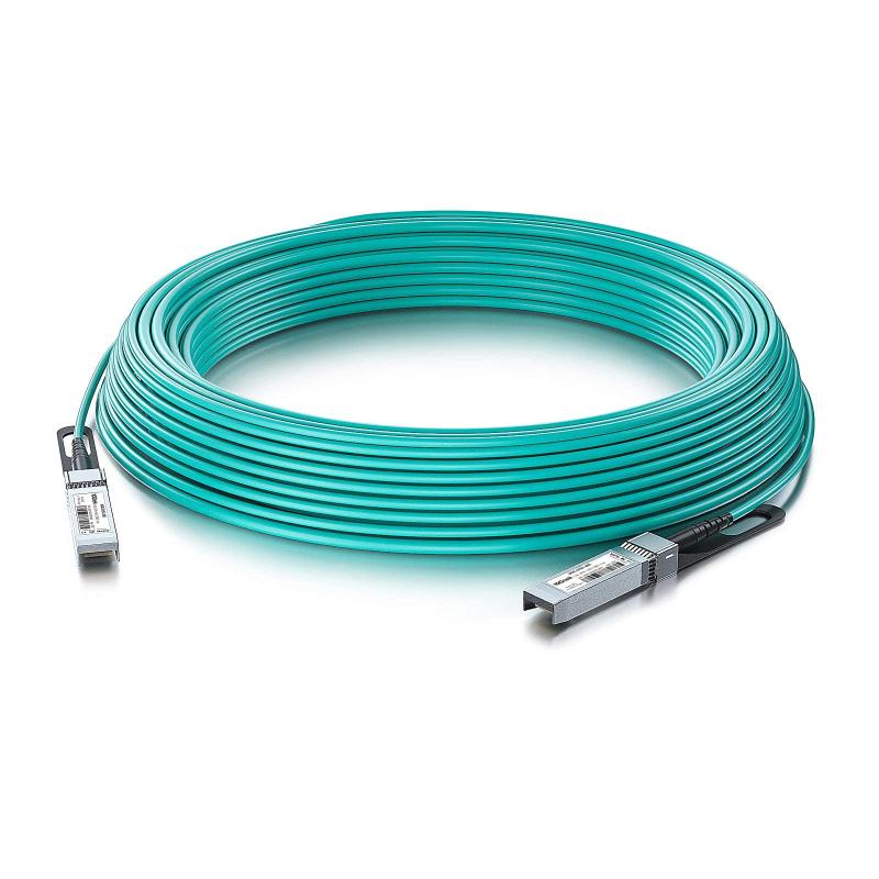10Gtek 10G SFP + AOCケーブル 10GBASE アクティブ 光ケーブル Cisco SFP-10G-AOC15M、Meraki、Ubiquit、Mikrotik、Fortinet、 Netgear、D-Link、Supermicro、T