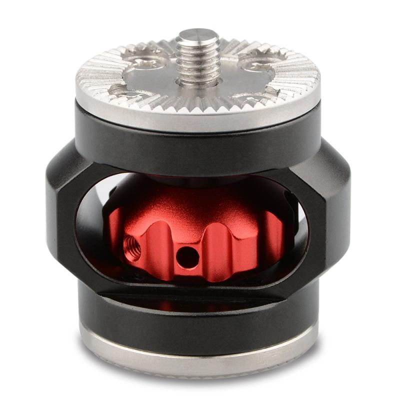 乐天商城 - CAMVATE ロゼット標準アクセサリー 両端延長アダプター M6 31.8mm QRホイールロック 黒＆赤 リグ延長用
