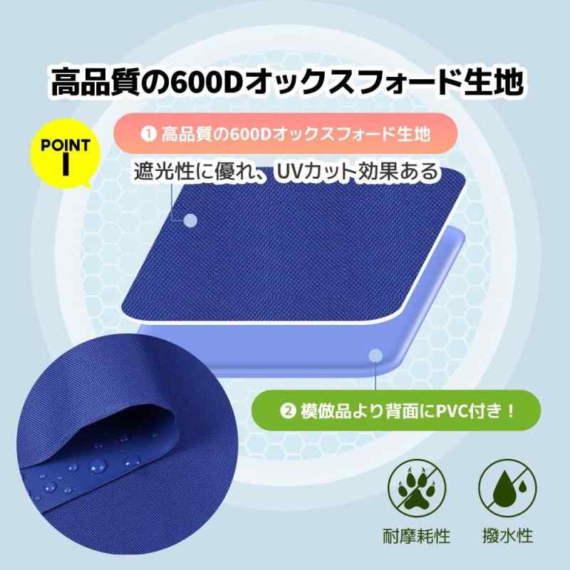 White marketのBTM ペットカート 対面式 折りたたみ 多頭 中型犬 小型犬 猫 3way 軽量 組立簡単 工具不要 介護用 ドッグカート ペットバギー 犬 猫 動物 ペット用品｜アングル2