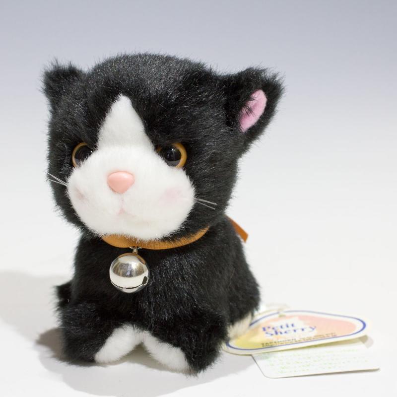 Rakuten - たけのこ キャンディシェリー クロネコ ぬいぐるみ 48217