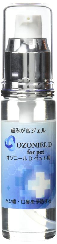 カモス ペット用 歯みがきジェル OZONIELD(オゾニールD) 30g本体サイズ (幅X奥行X高さ) :4×3×13cm本体重量:80g原産国:日本