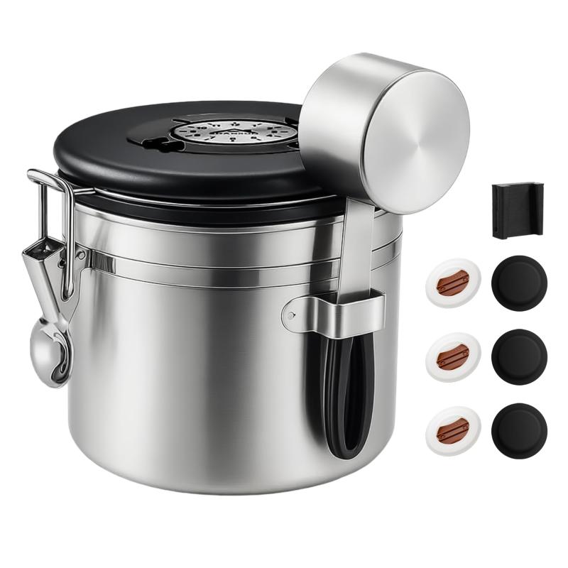 楽天市場】キャニスター 缶（カラーブラック）（その他｜キッチン用品