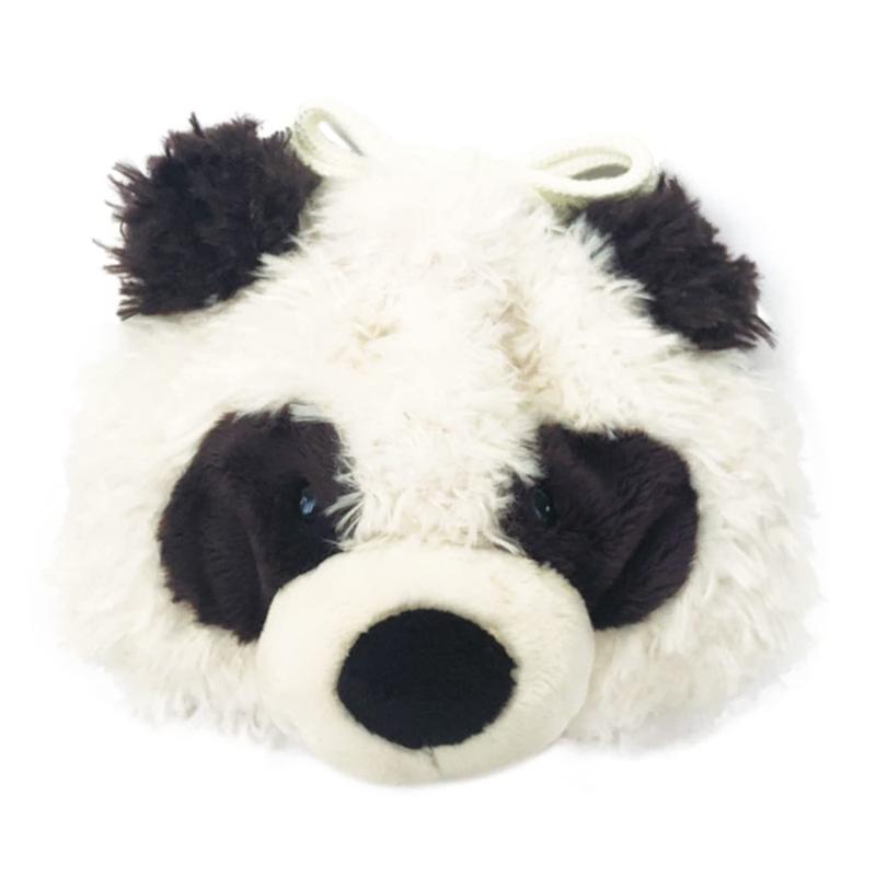 NICI(ニキ) フィギュアフェイスポーチ パンダ 巾着 パンダ 白黒 アニマル 動物 3090654
