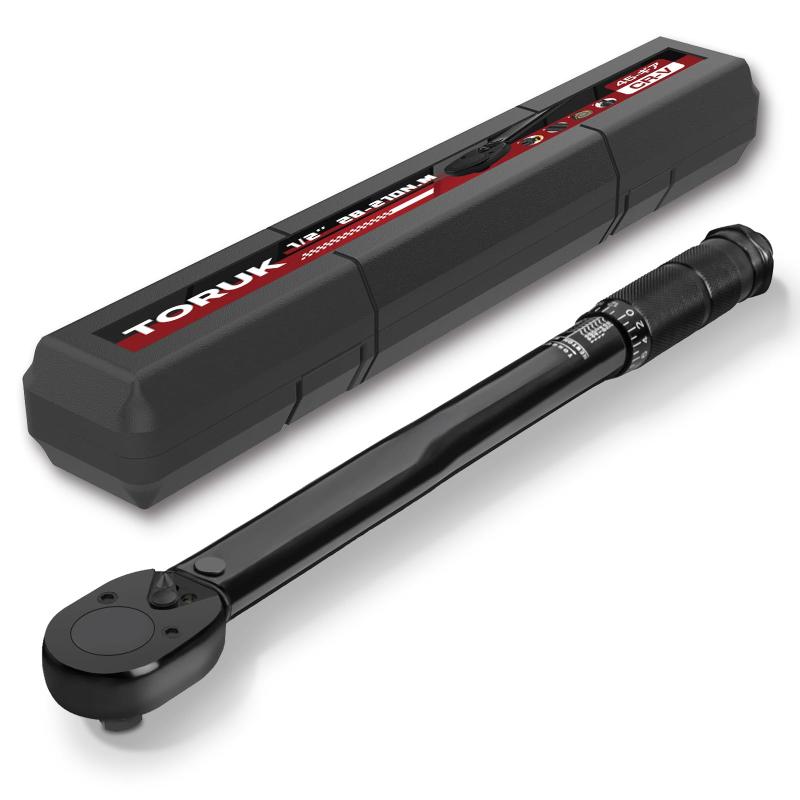 Rakuten - トルクレンチ プレセット型 タイヤ交換 差込角 車 バイク修理レンチ ソケットレンチ (差込角12.7mm、ソケットなし)
