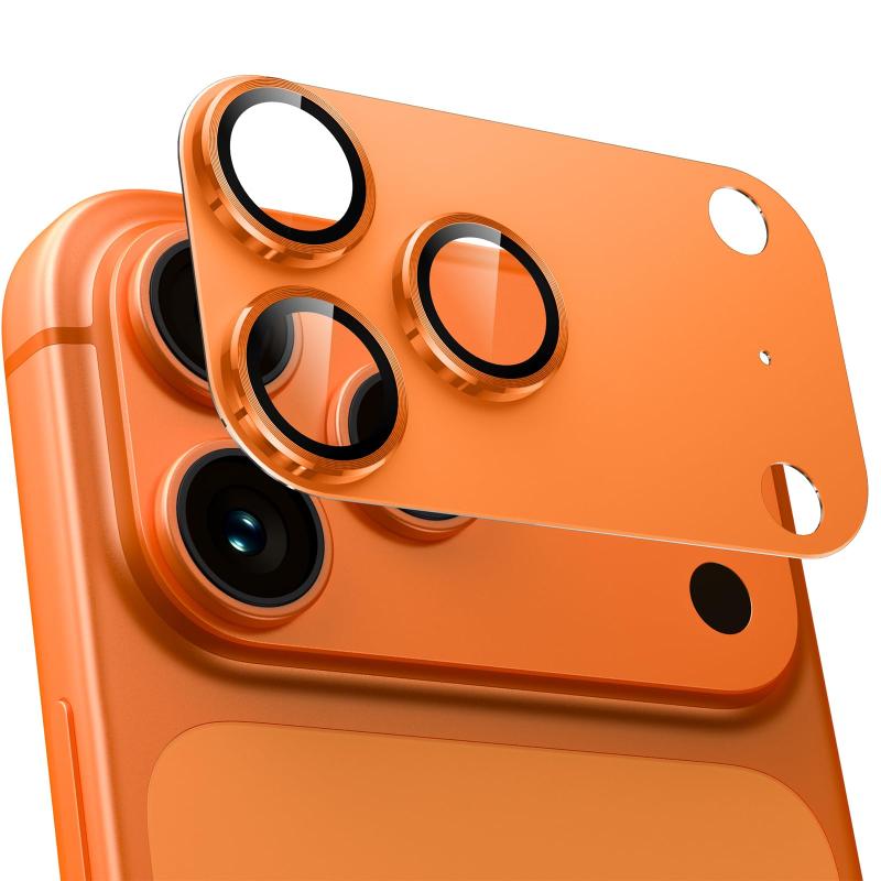 樂天商城 - カメラフイルム iPhone16 Pro/16 Pro Max/17Pro/17Pro Max用 カメラ保護 全面保護 9H強化ガラス アルミ合金 アイフォン16 Pro/16 Pro Max/17Pro/17Pro Max レンズカバー 耐衝撃 露出オ