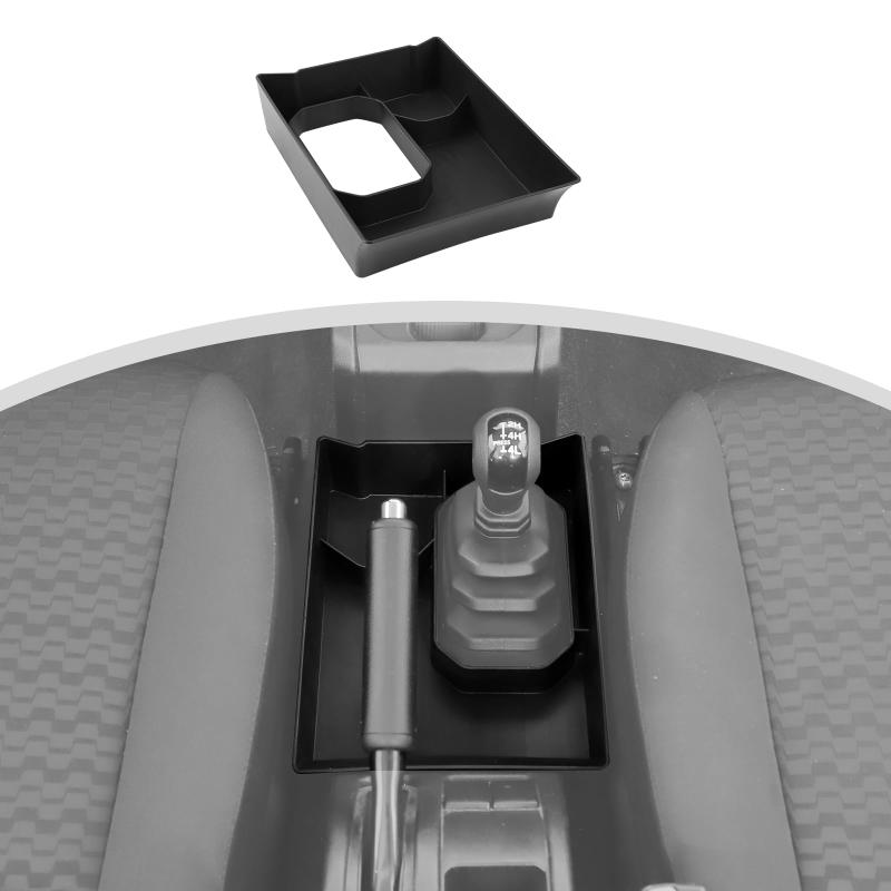 ANTC スズキ ジムニー 適用 センターコンソール 収納 JB64/JB74適用 カード収納 収納トレイ センターコンソール収納ボックス 小物入れ 収納ボックス 携帯 キー ティッシュ収納袋 取り付け簡単