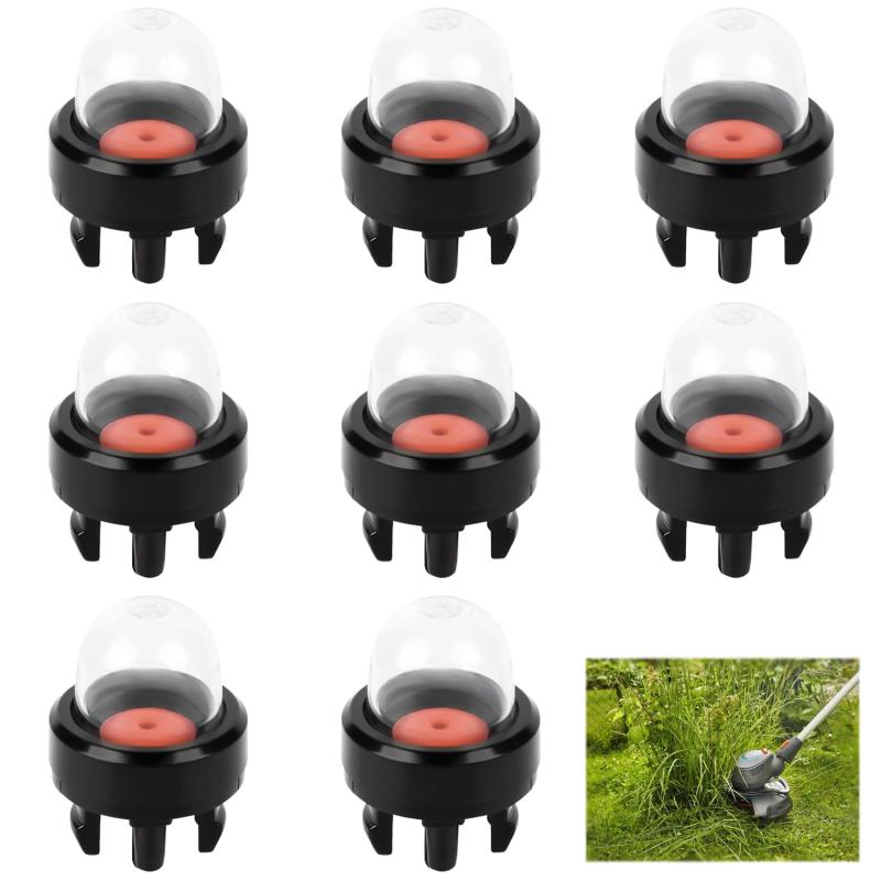 チェーンソー燃料ポンプ 【8個入】プライマリーポンプ 草刈り機部品パーツ 修理交換部品 チェーンソー修理スペアパーツ エンジン修理用チェーンソー交換部品
