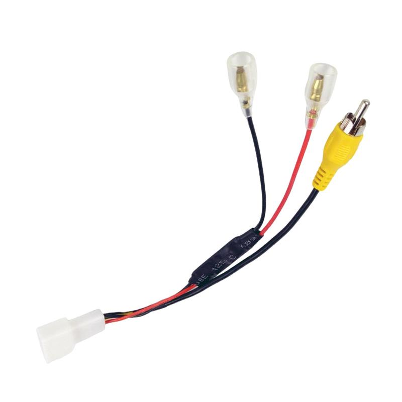 乐天商城 - YANYULI RCA バックカメラ 変換 アダプター 4極カプラー 車 リアカメラ 入力変換 アダプター 純正バックカメラを社外ナビへ接続