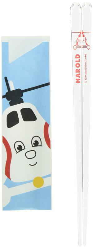 「 きかんしゃトーマス 」 クリア箸 S 約18cm ハロルド 491532