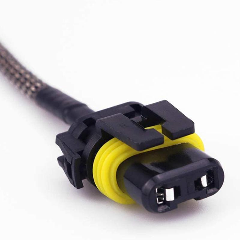 Aoling HB3 コネクター、オス メス 極性交換 延長 反転、HB3 コネクタ、接続コネクター、配線コネクター、9005 9006 HB4 2本