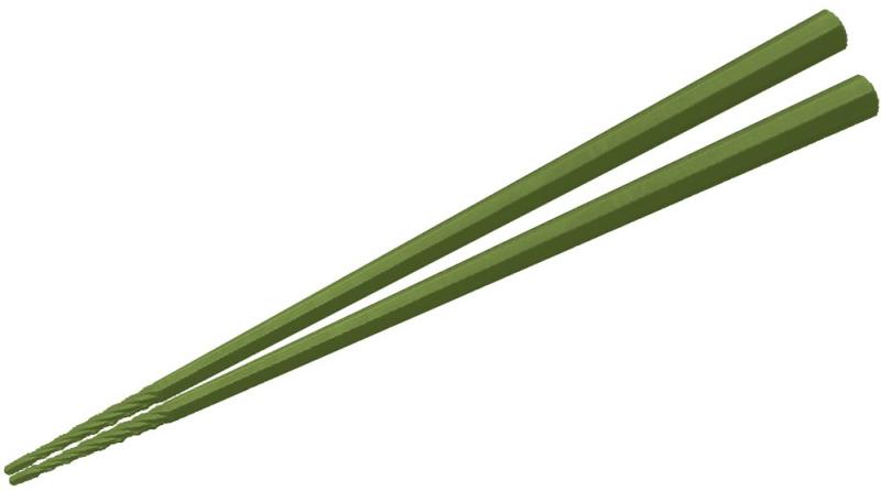 樂天商城 - アルタ Artha すべらせん箸 (上) 松葉 耐熱 日本の伝統色 らせん形状 食洗器対応 SPS樹脂 AR0623230