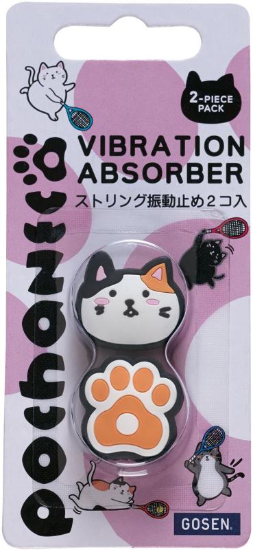 ゴーセン GOSEN pochaneco ぽちゃ猫 テニ