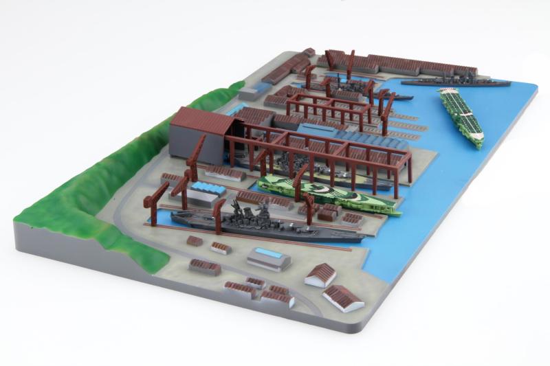 1/3000 集める軍港シリーズ No.3 EX-3 呉軍港 (この世界の(さらにいくつもの) 片隅に) 戦艦大和パッケ..