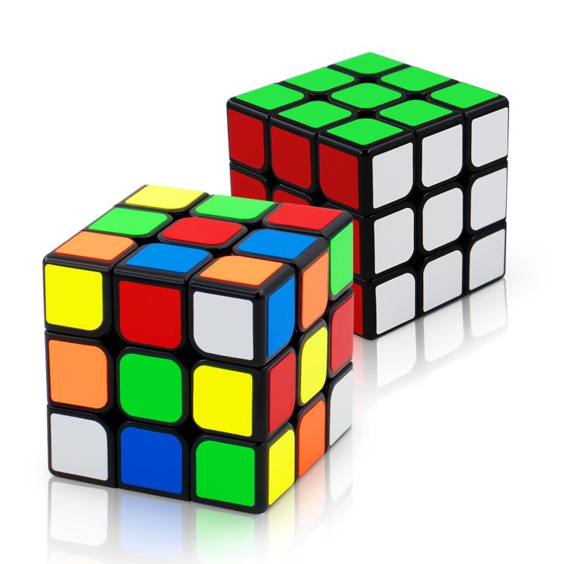 マジックキューブ XMD 競技用キューブ 2個セット 3x3 魔方 ポップ防止 脳トレ 知育玩具 Magic Cube
