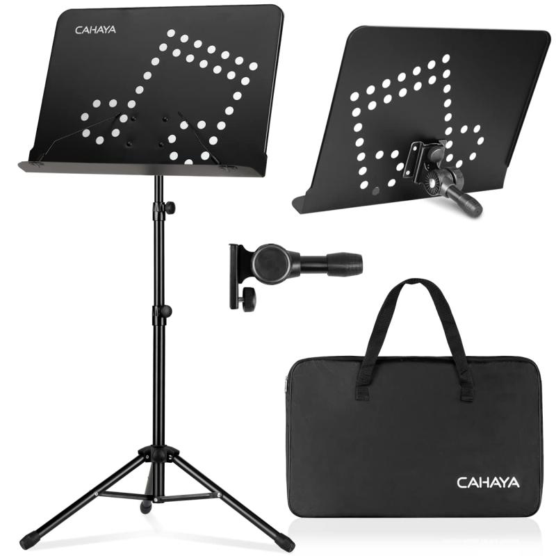 CAHAYA 譜面台 折りたたみ 卓上 2Way 高さ調節 収納ケース付 whitehalca-10319891 White market パッケージ画像