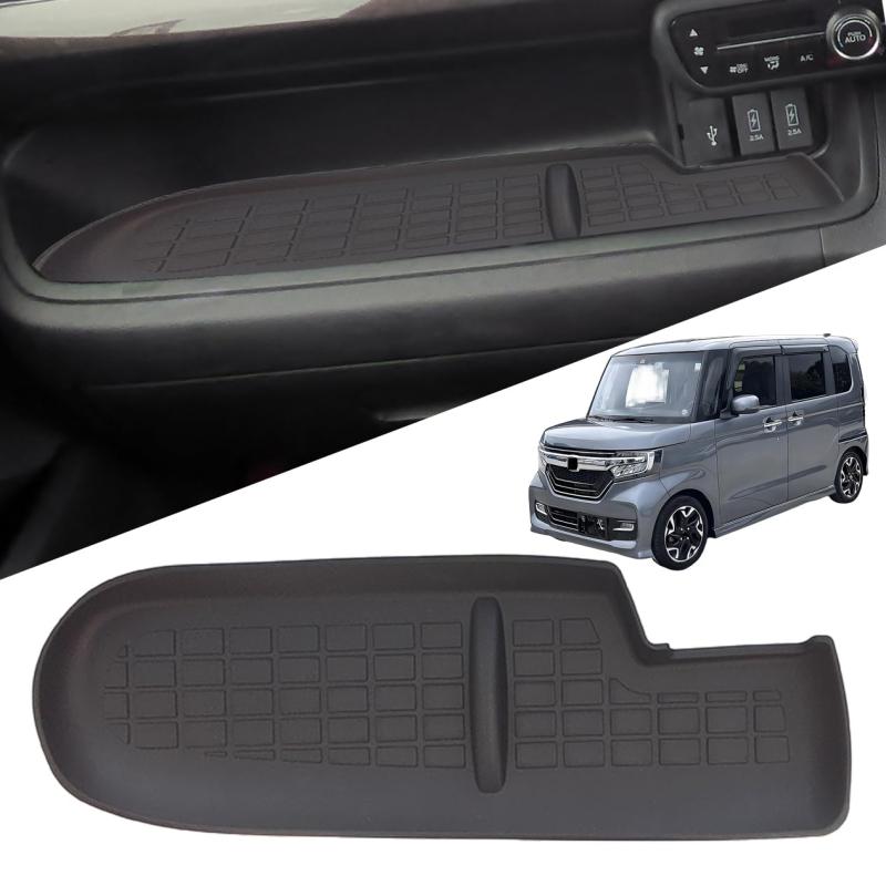 乐天商城 - に適用す ホンダ ポケットマット HONDA N-BOX 2017 2018 2019 N BOX FJ3 FJ4 専用 室内 内装 助手席ドレスアップ アクセサリー カ滑り止め ノンスリップ 収納スペース保護 スタム インテリア ラバーマッ