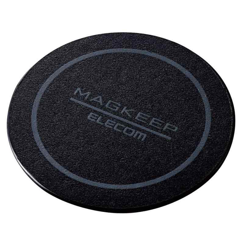 乐天商城 - エレコム マグネットステッカー Magkeep 【 iPhone12 / 12 Pro シリーズ対応 】 1枚入り ブラック AMS-DSSTBK