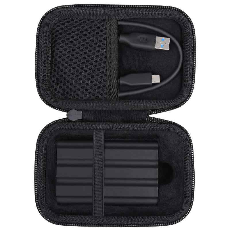 co2CREA 収納ケース 互換品 Samsung 外付けSSD T5 500GB 1TB 2TB